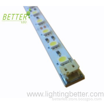 IP20 5050 rigid bar 51leds/m  with white PCB and white color